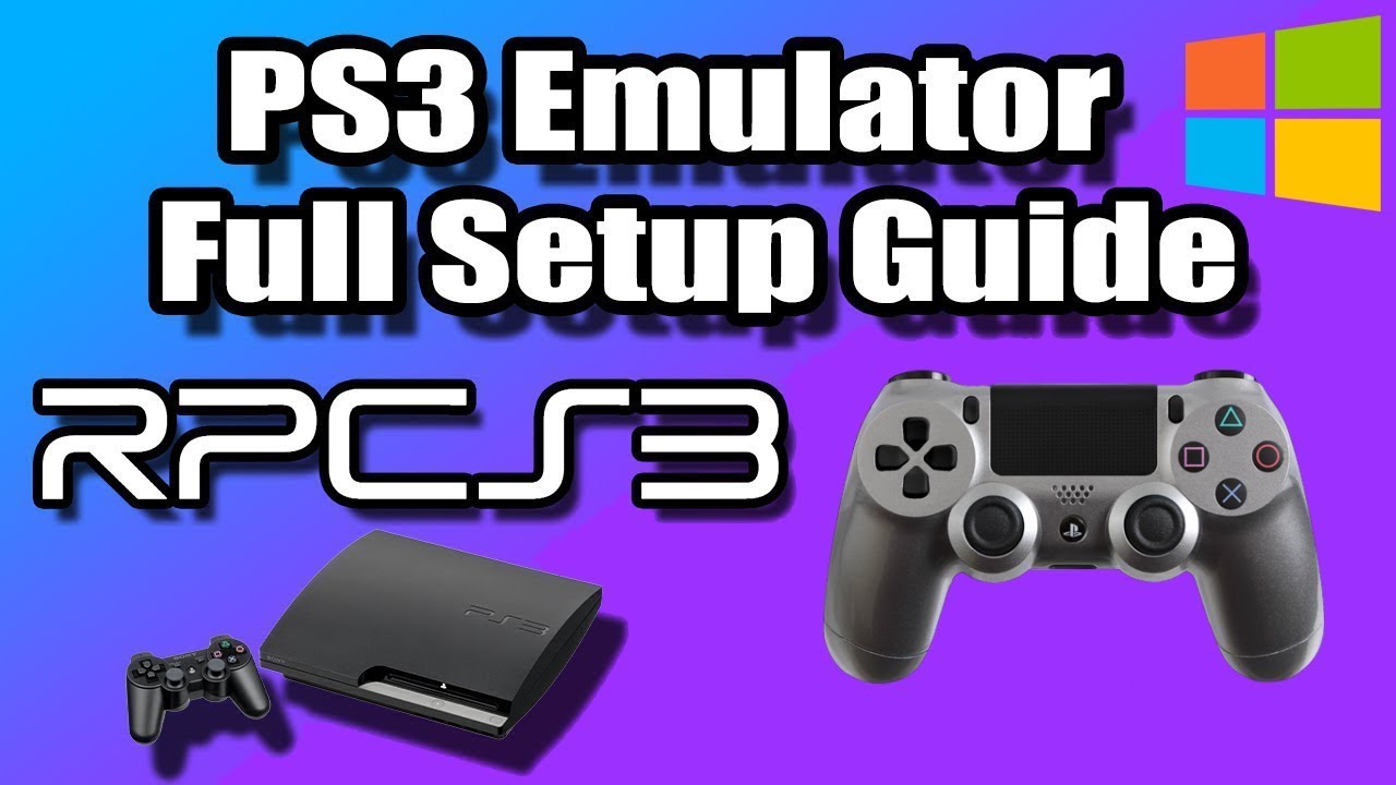 Подключение контроллера PlayStation 4 к RPCS3 Windows (эмуляция PlayStation 3 в Windows)
