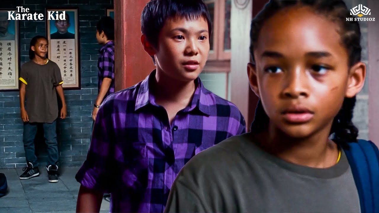 अगर मेयांग के आसपास दिखे तो नंगा करके पूरे स्कूल में दौड़ाऊँगा | Jaden Smith | Karate Kid Hindi Dub