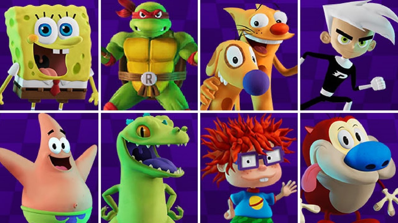 Nickelodeon Kart Racers 2 - All Characters