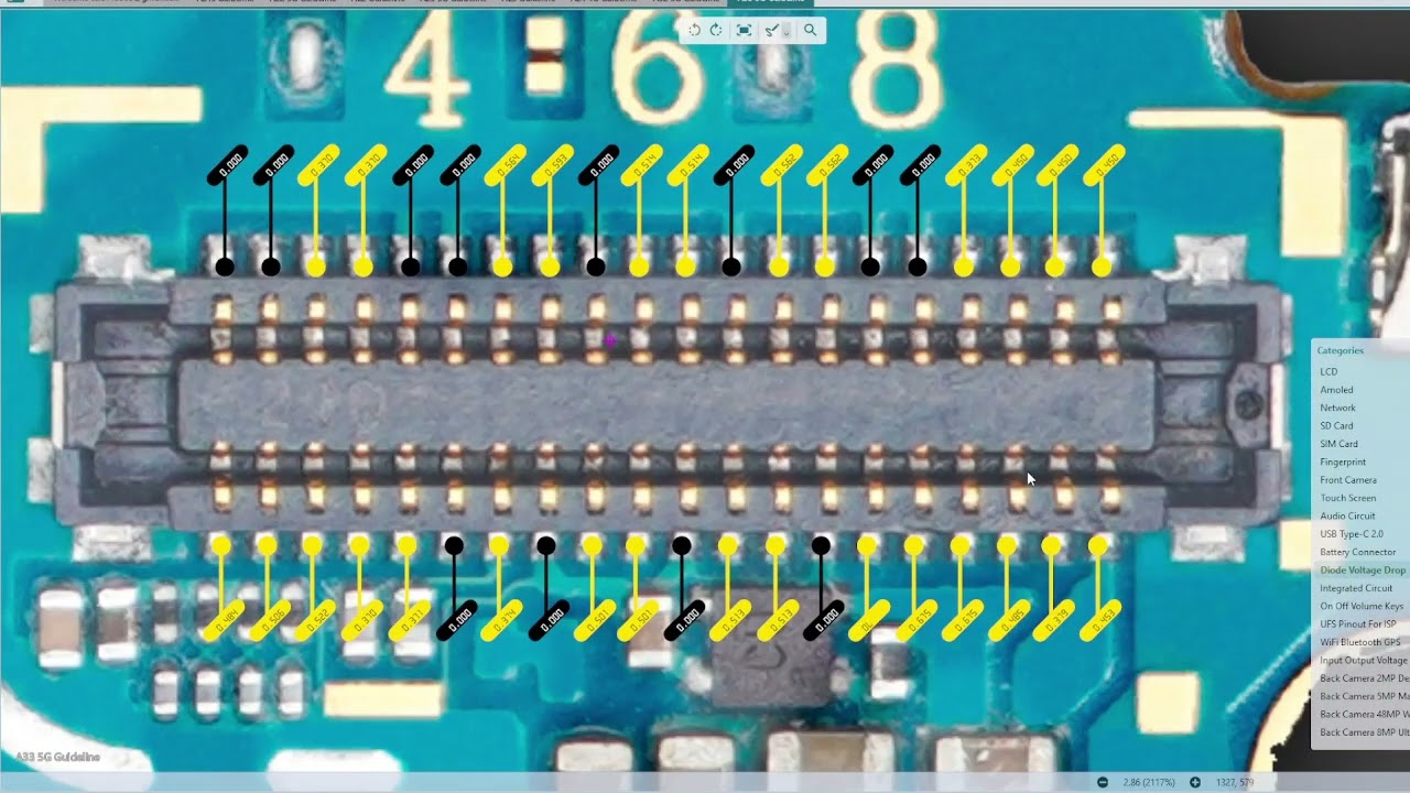 Samsung A33 5G SM-A336B Full Block Diagram