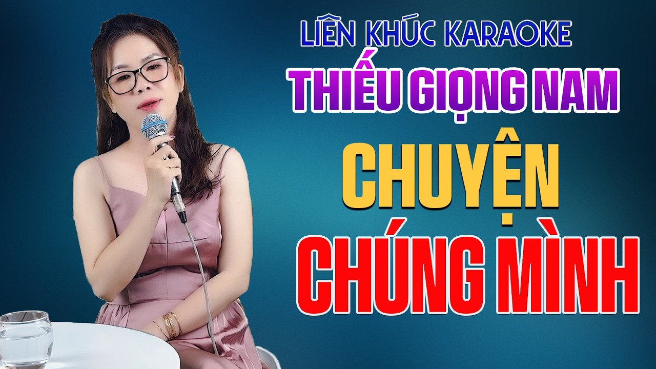 Hòa Giọng Cùng Thần Tượng  💑 Liên Khúc Karaoke Song Ca CHUYỆN CHÚNG MÌNH - Hát Cùng Lê Liễu
