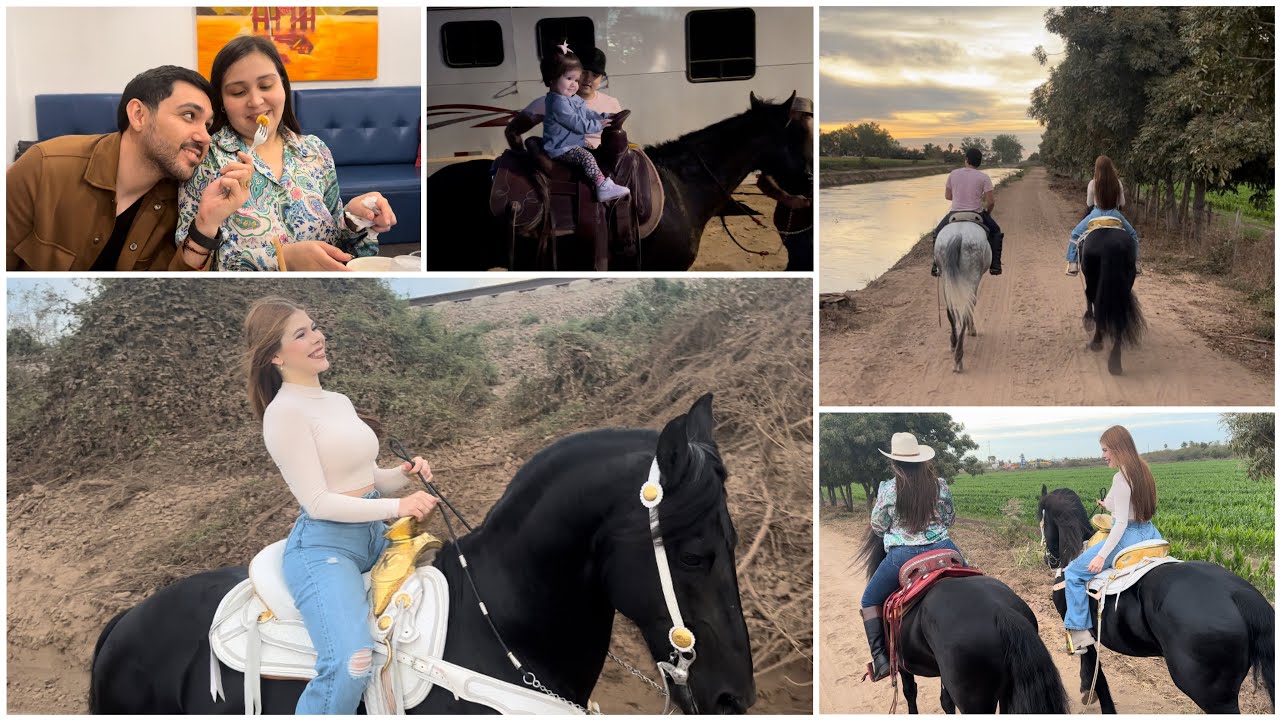 UN DÍA NORMAL CABALGANDO, ¿QUIÉN CREEN QUE SE BAJO DEL CABALLO? 😰 | VLOG