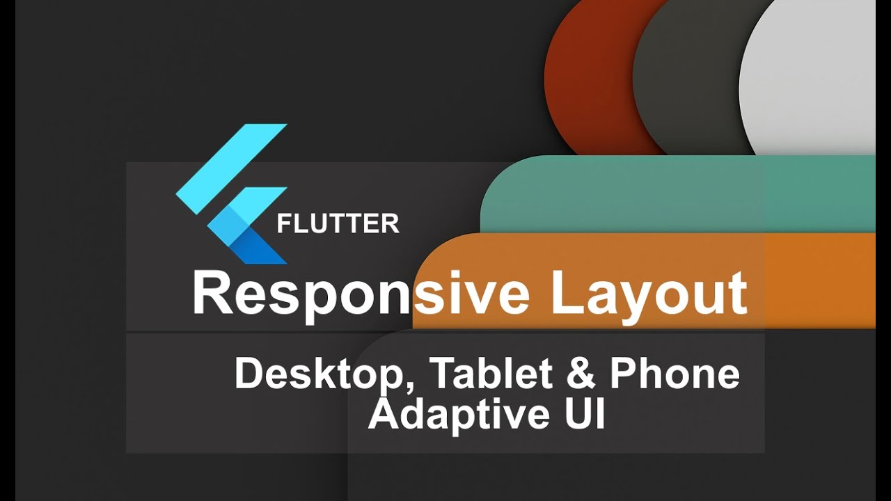 Responsive Layout — Adaptive UI for Desktop, Tablet & Phone