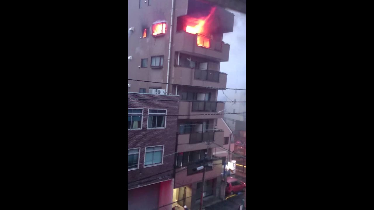Apartment Fire, Tokyo Japan 11/2/2015