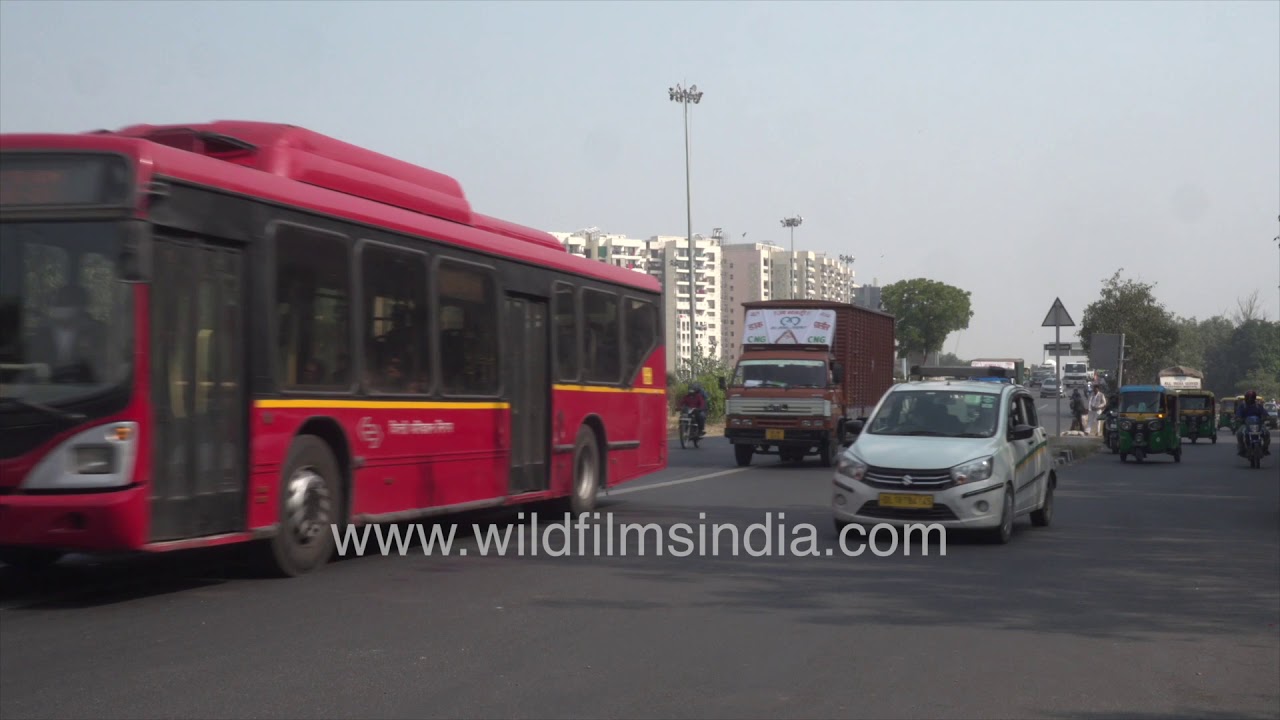 Vehicle rush on Delhi road after Corona Lockdown | Delhi traffic in timelapse and real time