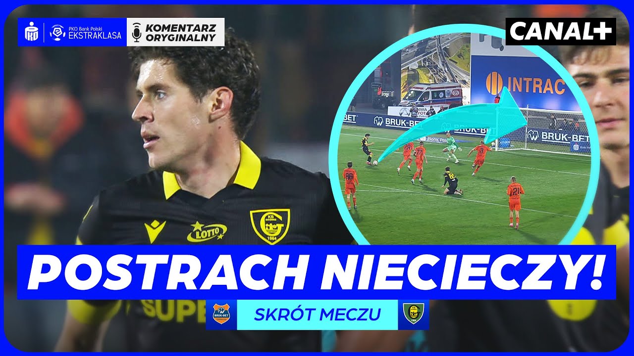 DUŻA WYGRANA = DUŻY AWANS W TABELI! KOSZMAR BRUK-BETU TRWA! BRUK-BET - GKS KATOWICE, SKR&Oacute;T MECZU