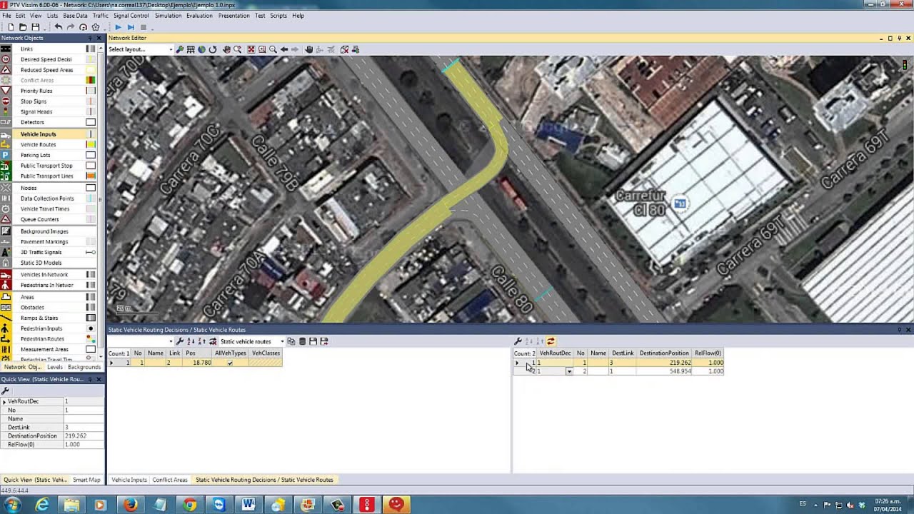 Tutorial VISSIM 1