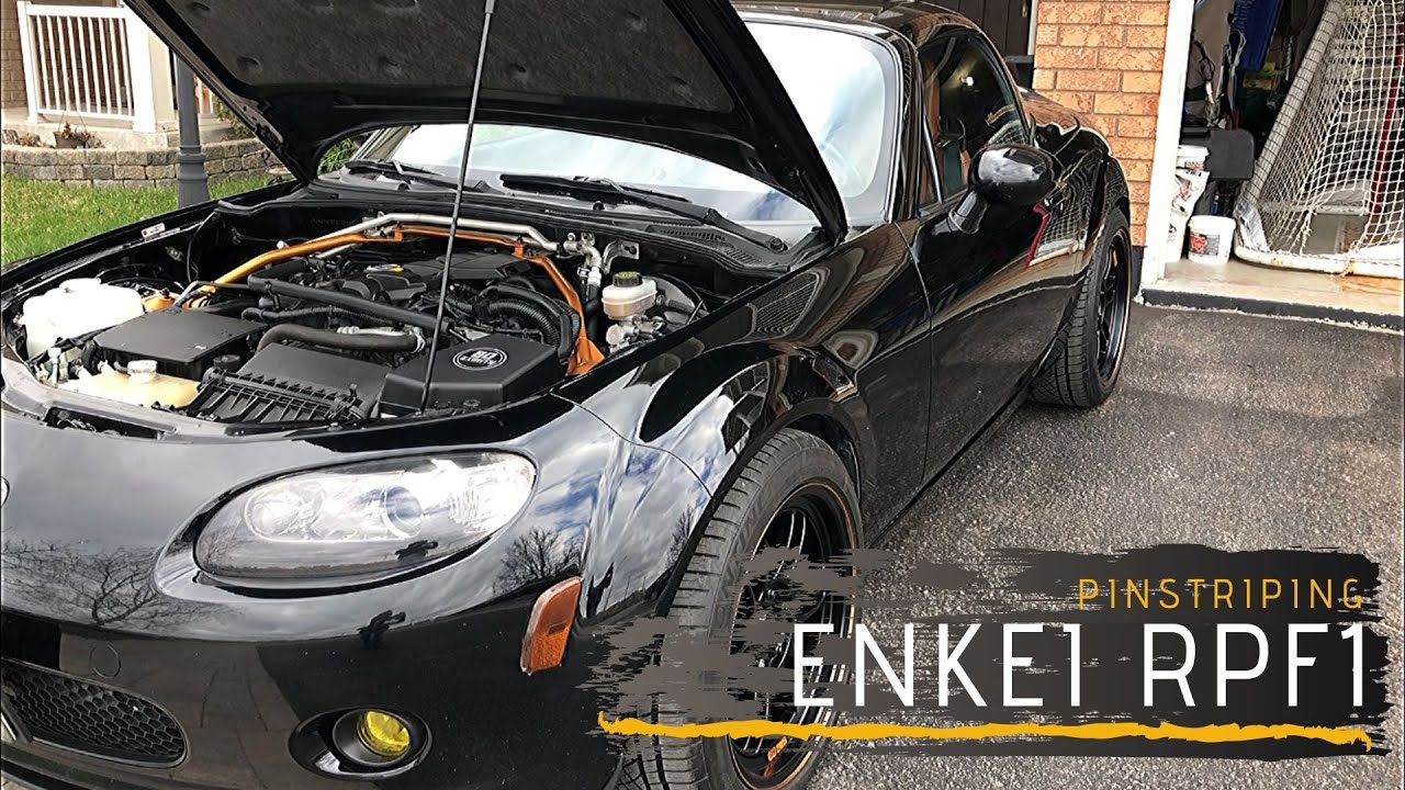 Enkei RPF1 Miata - Adding Pinstripe