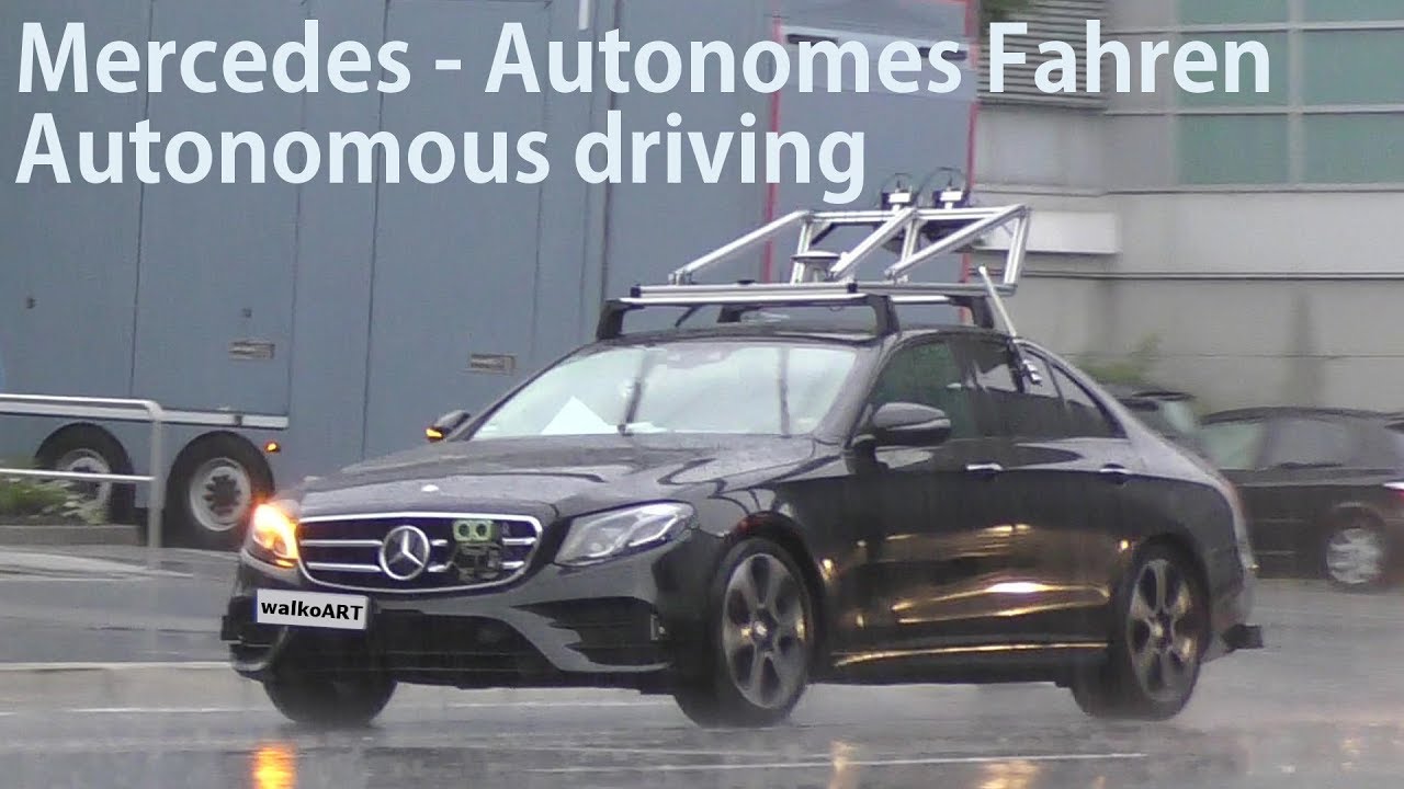 Mercedes Erlk&ouml;nig - Autonomes Fahren E-Klasse W213 Testwagen -Test Car autonomous driving E-Class