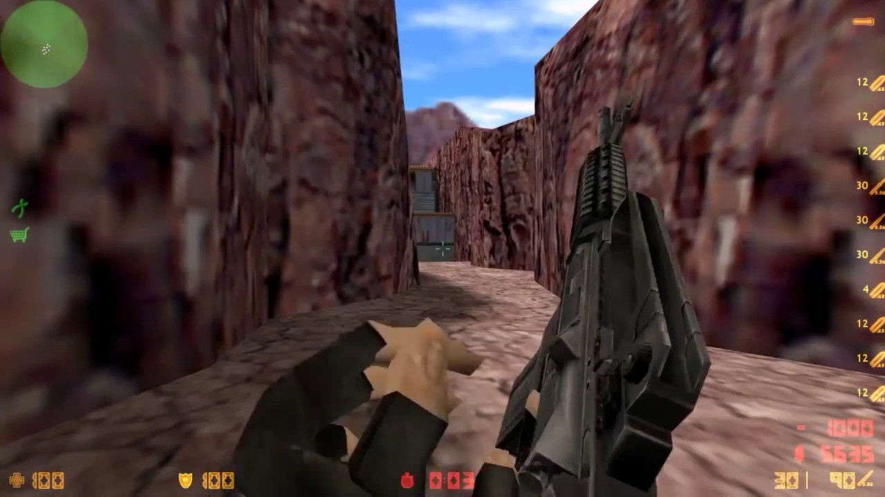 Counter-Strike v1.6 | gameplay with Hard bots - Nuke - Counter-Terrorist (Old - 2013)
