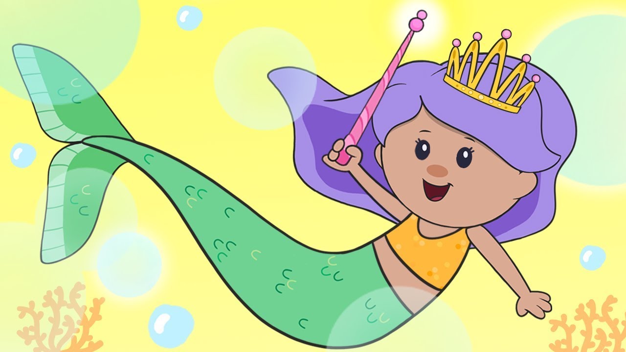 Mermaid Song | Mother Goose Club Nursery Rhymes