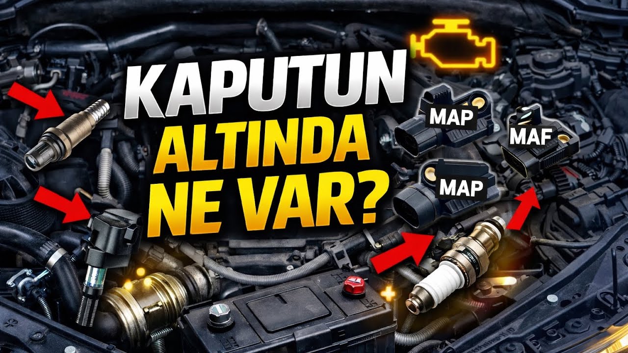 MAP, Oksijen, MAF Sensörü Ne İşe Yarar? 2 Dakikada Öğren