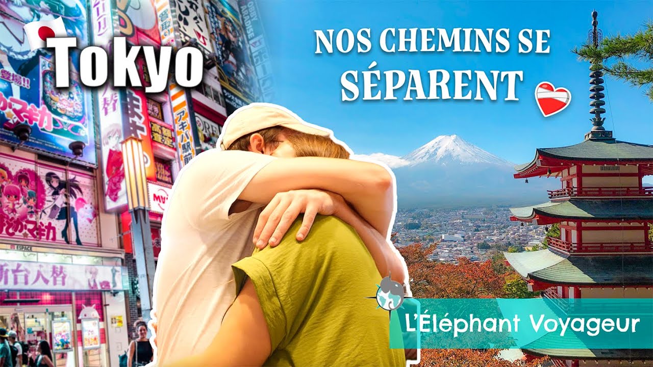 ON SE SÉPARE À TOKYO: nos derniers instants ensemble au Japon (vlog)