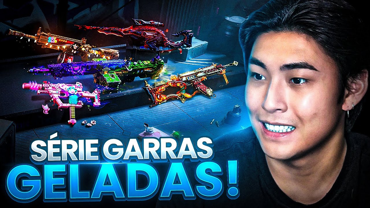 PEGUEI TODAS AS LENDÁRIAS DA SÉRIE GARRAS GELADAS DO COD MOBILE!