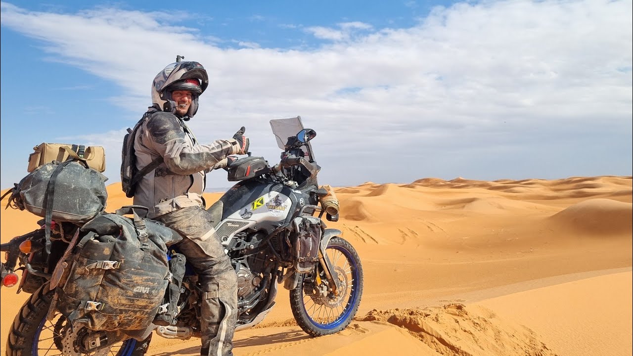 رحلة درب زبيدة الجزء 5 عام 2023 على دراجة الادفنشر yamaha TENERE700 & R1250GS