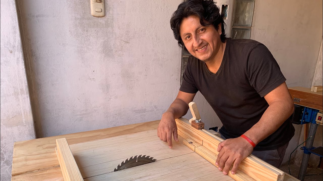 GUÍA DESLIZANTE PARA LA SIERRA DE MESA/MUY FÁCIL,SENCILLA Y FUNCIONAL