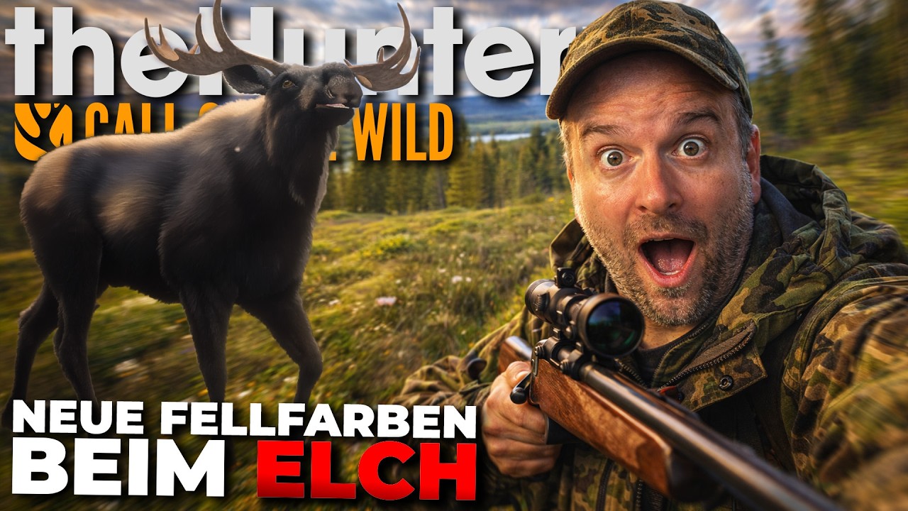 Jagd auf Elche mit NEUEN FELLFARBEN liefert ein ÜBERRASCHENDES Ergebnis.. 😳 thehunter COTW