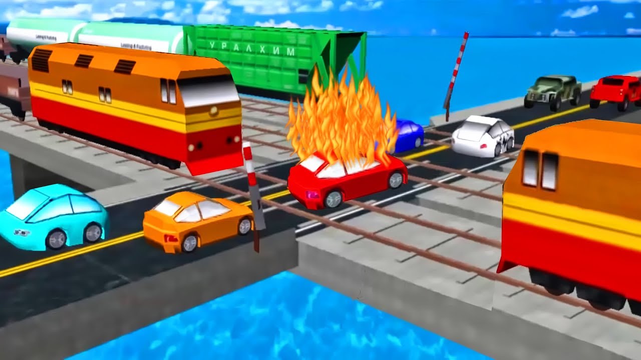 Local Train Railroad Crossing - Android GamePlay