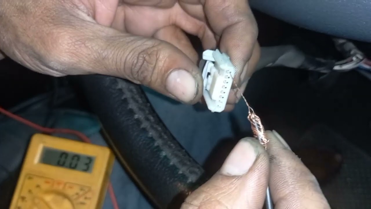 Maruti Suzuki Ritz starting problem// Maruti Suzuki Ritz security light blinking//immo wiring