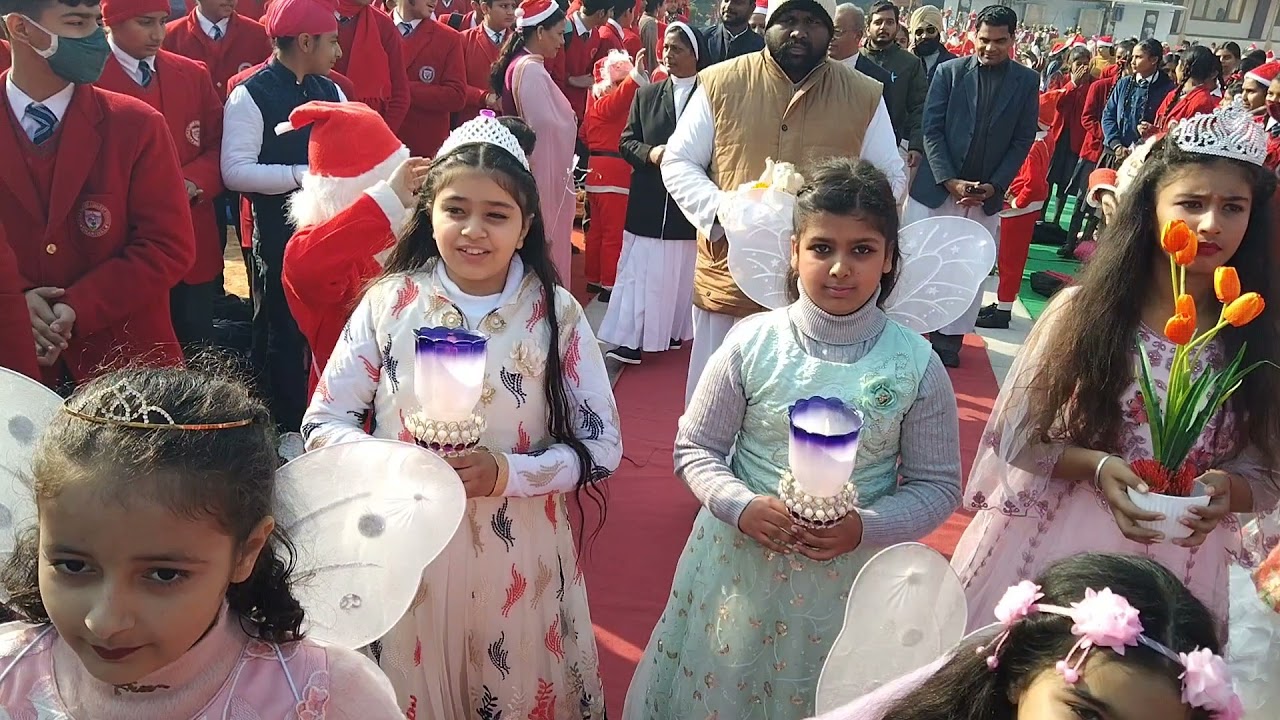 Christmas Celebration ||21-12-2021||Little Flower Convent School Dhariwal