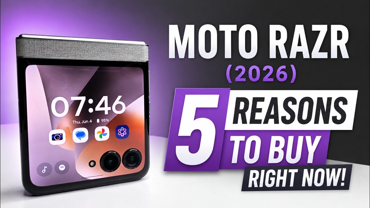 Moto Razr (2026) &mdash; 5 причин купить прямо сейчас!