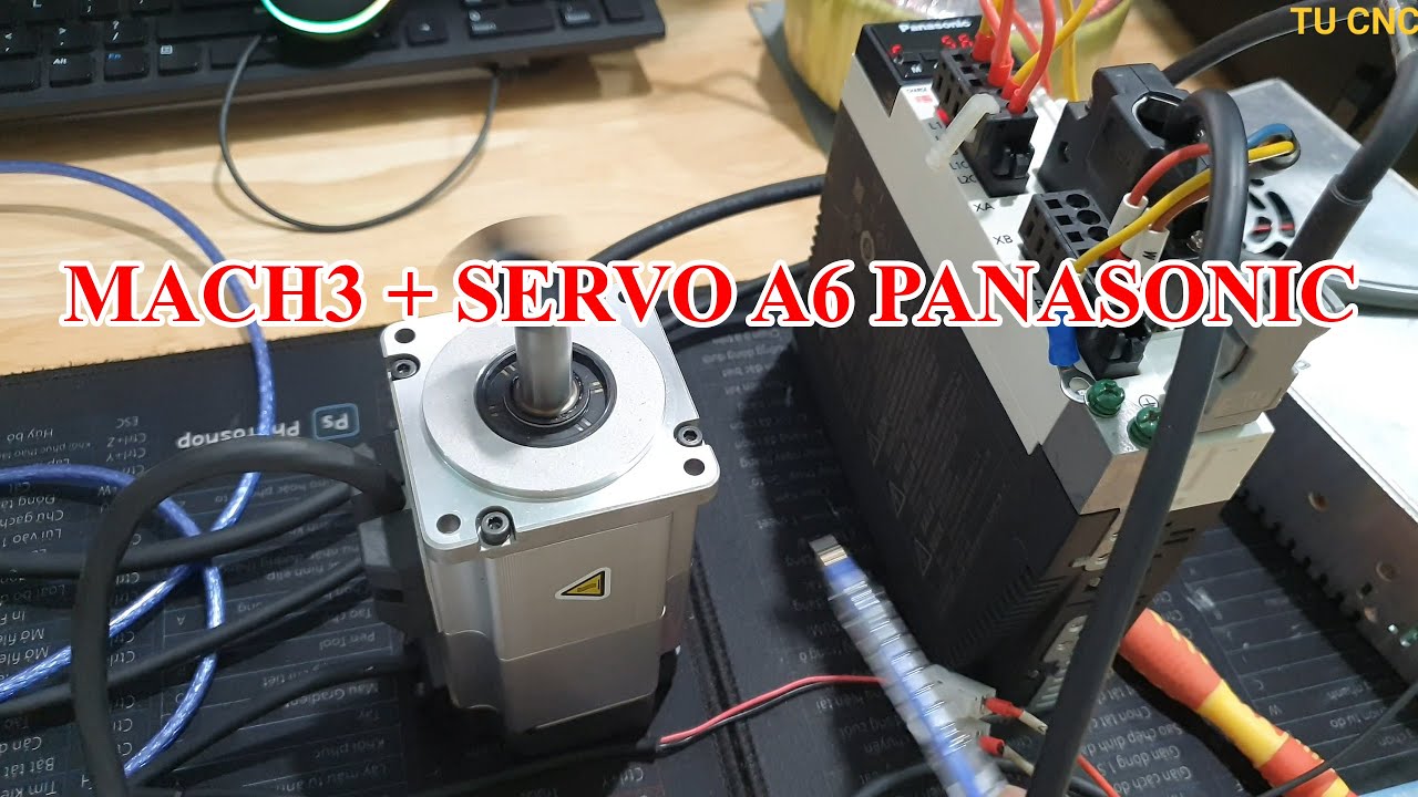 A6 - Hướng Dẫn Chạy Servo Panasonic với Mach3
