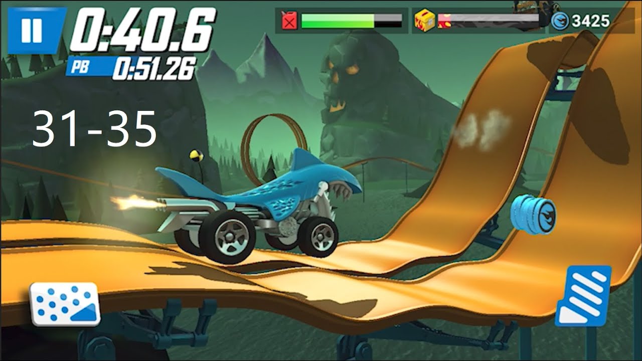 Hot Wheels: Race Off - Epic Gameplay Walkthrough of Levels 31-35