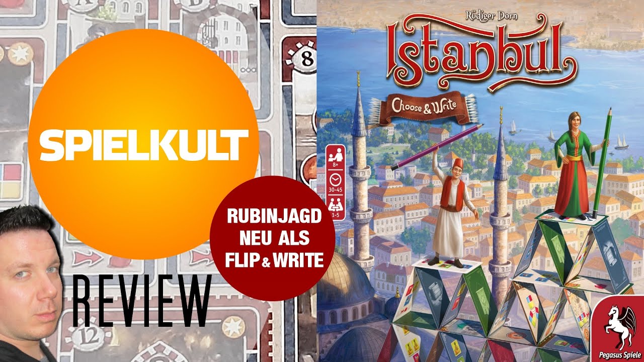 Istanbul Choose & Write // Brettspiel // Regeln & Meinung