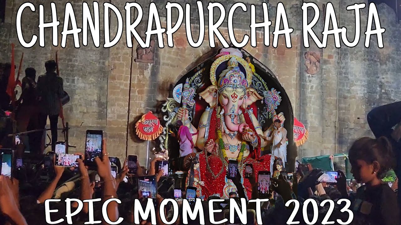 CHANDRAPUR GANPATI VISARJAN 2023 // BEST Road Show IN Chandrapur