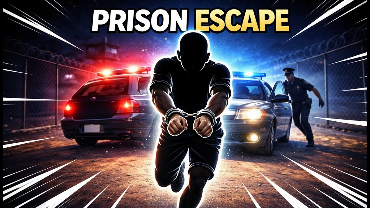 PRISON BRAKE Immersive Interactive Warm Up | Police Chase | Run Cardio Workout