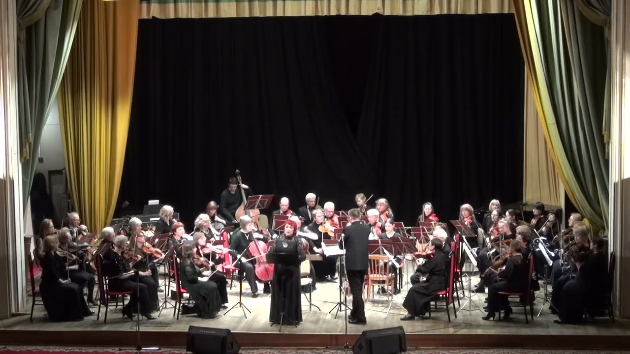 J.S. Bach Aria from Cantata 170 Orchestra n/a Borodin, cond. Ivan Cheremukhin, solo  Evgenya Maleevа