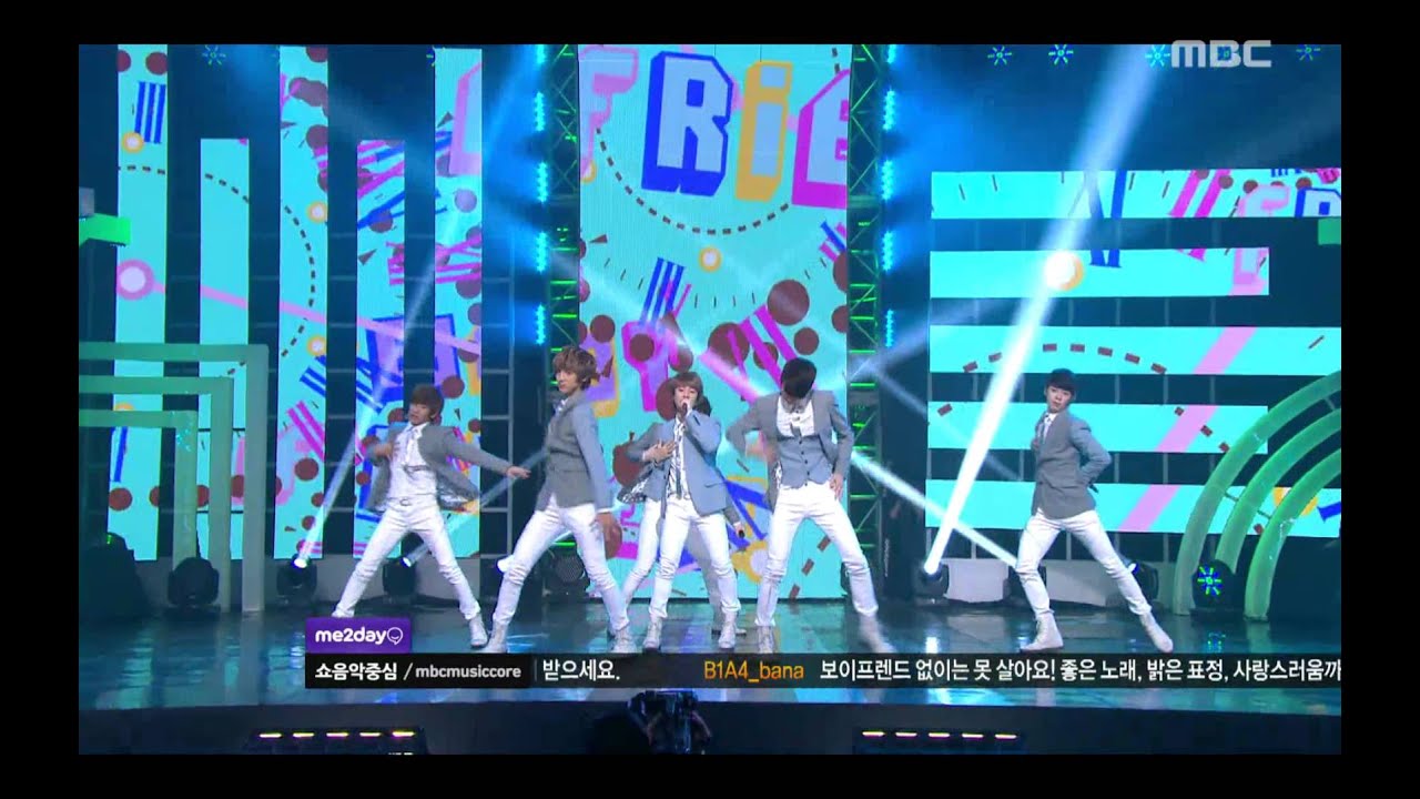 음악중심 - BOY FRIEND - I'll be there, 보이프렌드 - 내가 갈게, Music Core 20120107