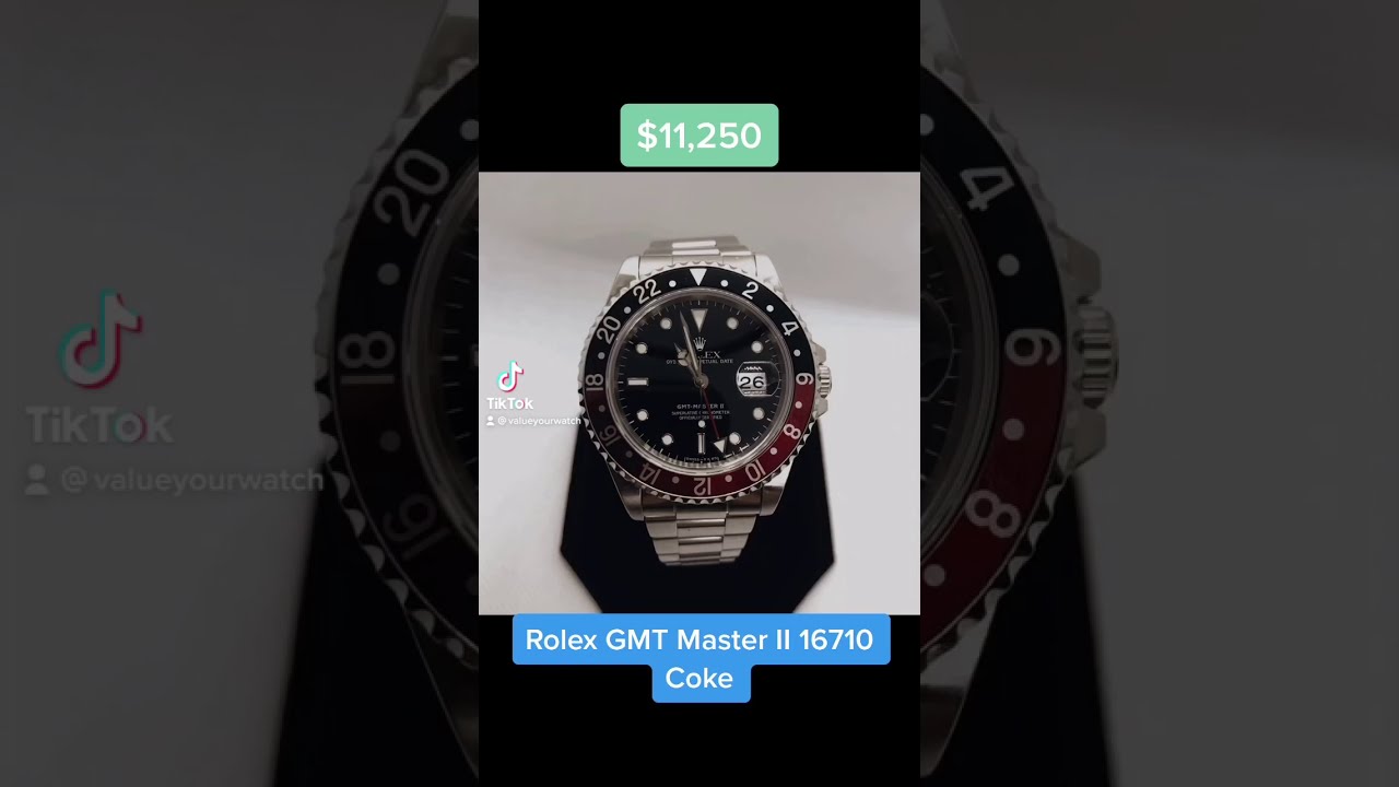 For sale: Rolex GMT Master II 16710 Coke