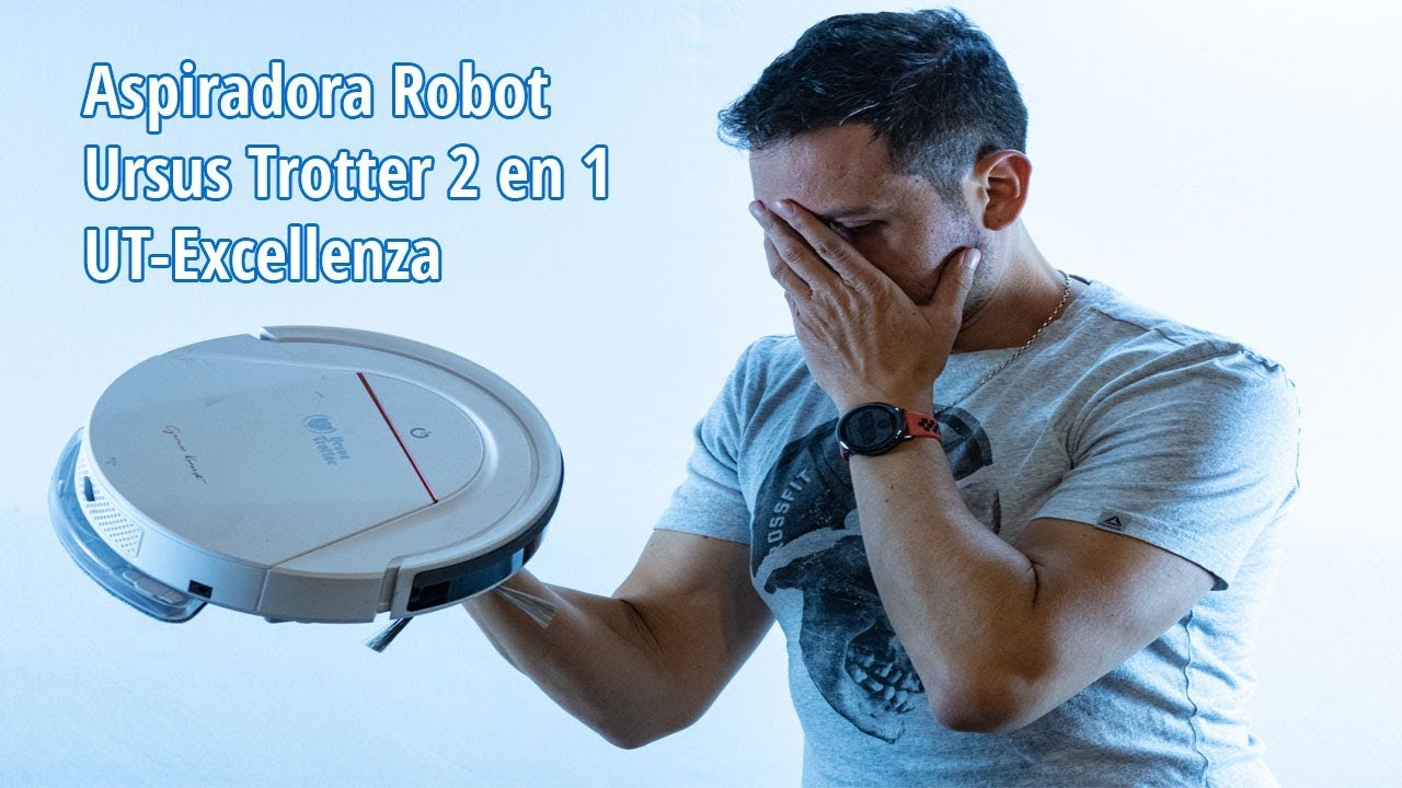 Unboxing aspiradora Robot Ursus Trotter 2 en 1 UT-Excellenza y revisión