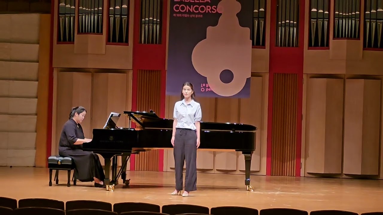 Regnava nel silenzio-G.Donizetti Sop.Annarita 장안나리따 라벨라 콩쿠르 본선리허설