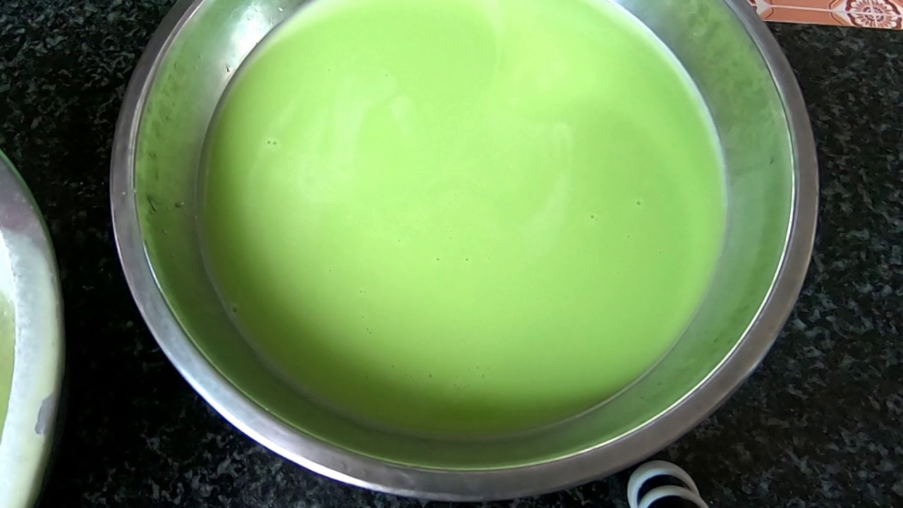 ขนมชั้น Thai Khanom Chan Steamed Layer Cake เหนียวนุ่มอร่อย^^