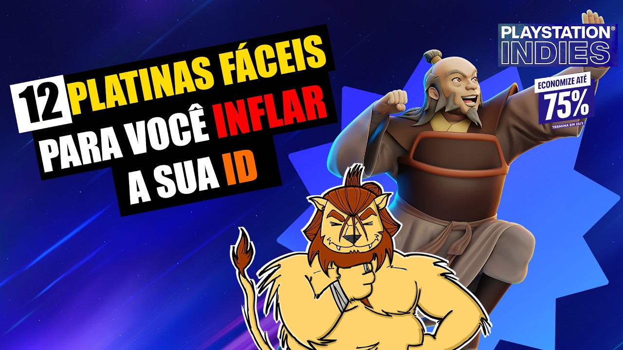 Platinas Fáceis para você CONFERIR na Promoção Playstation Indies