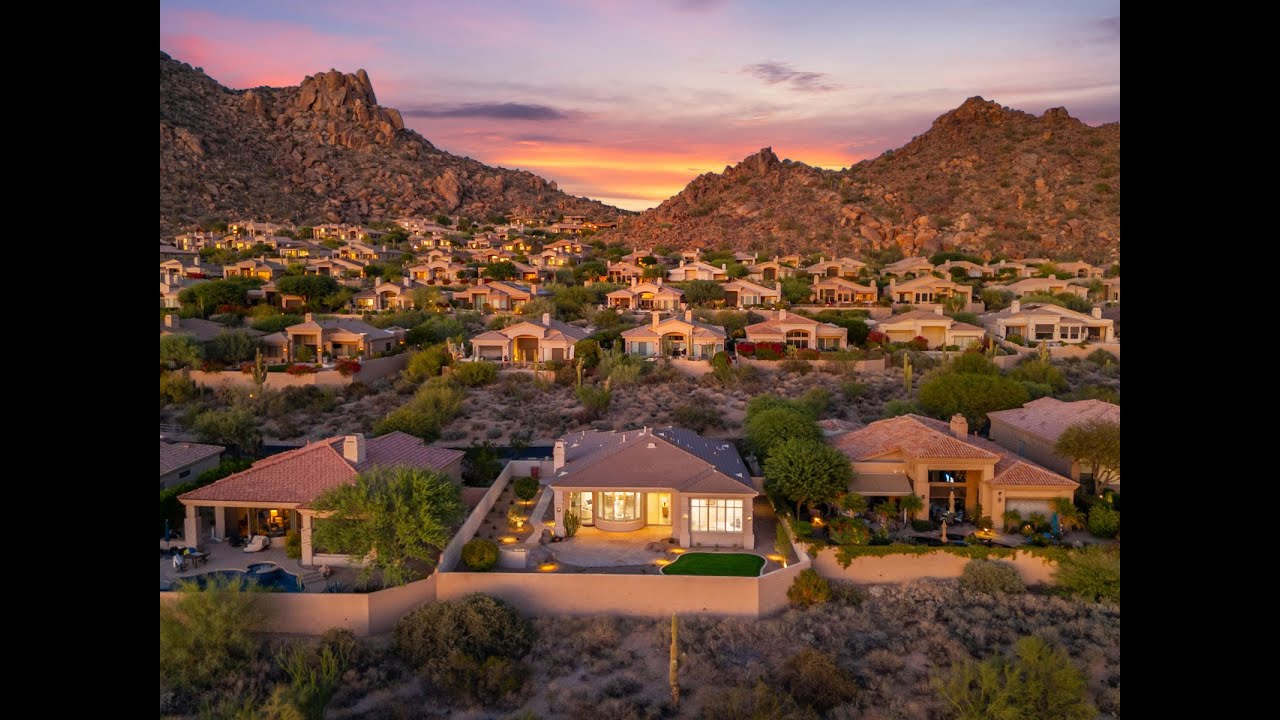 Vintage Porsche not included. Stunning Troon Village remodel in Scottsdale, Arizona