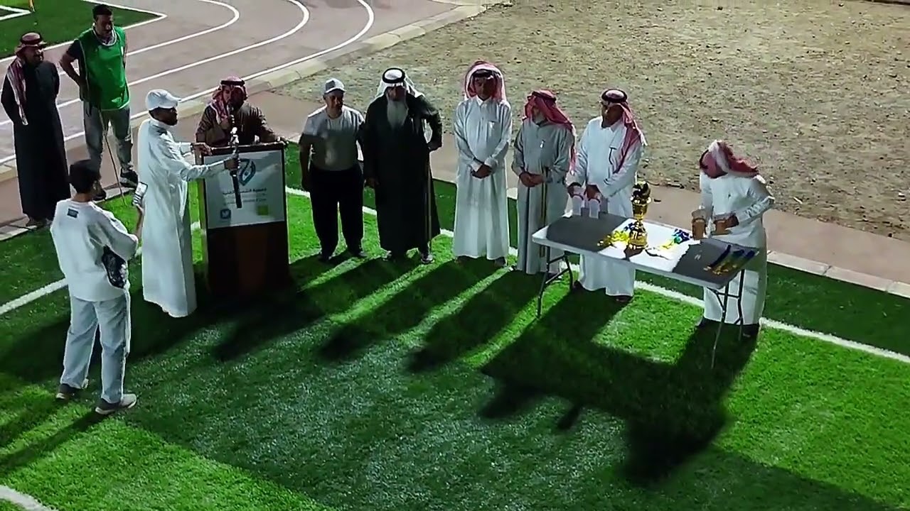 تصوير جوى لنهائى دورى كرةالطائرة على كأس تركي بن تركية رحمة الله الثلاثاء ١٤٤٧/٢/٤هـ تصوير/ ابو وليد