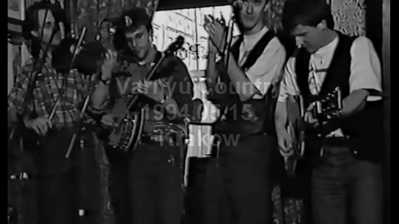 Varnyú Country - 1994 Krakow, kocsma koncert