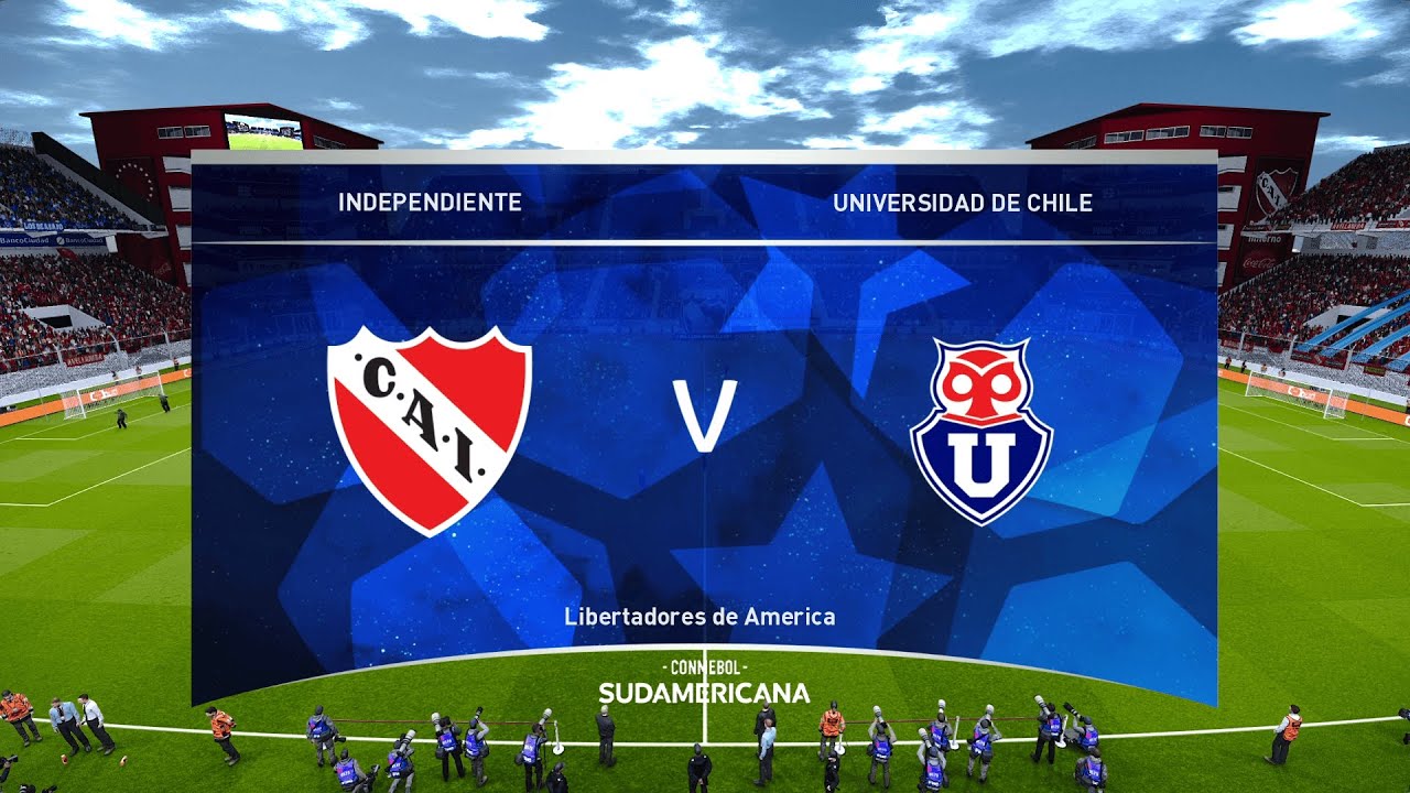Independiente VS Universidad de Chile | Copa Sudamericana 2025 | PES 2021