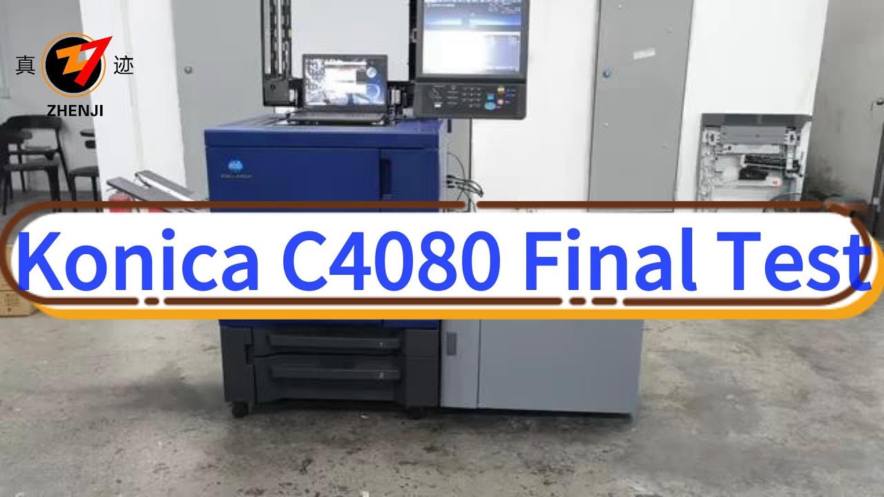 #konicaminolta  Konica C4080 Final test