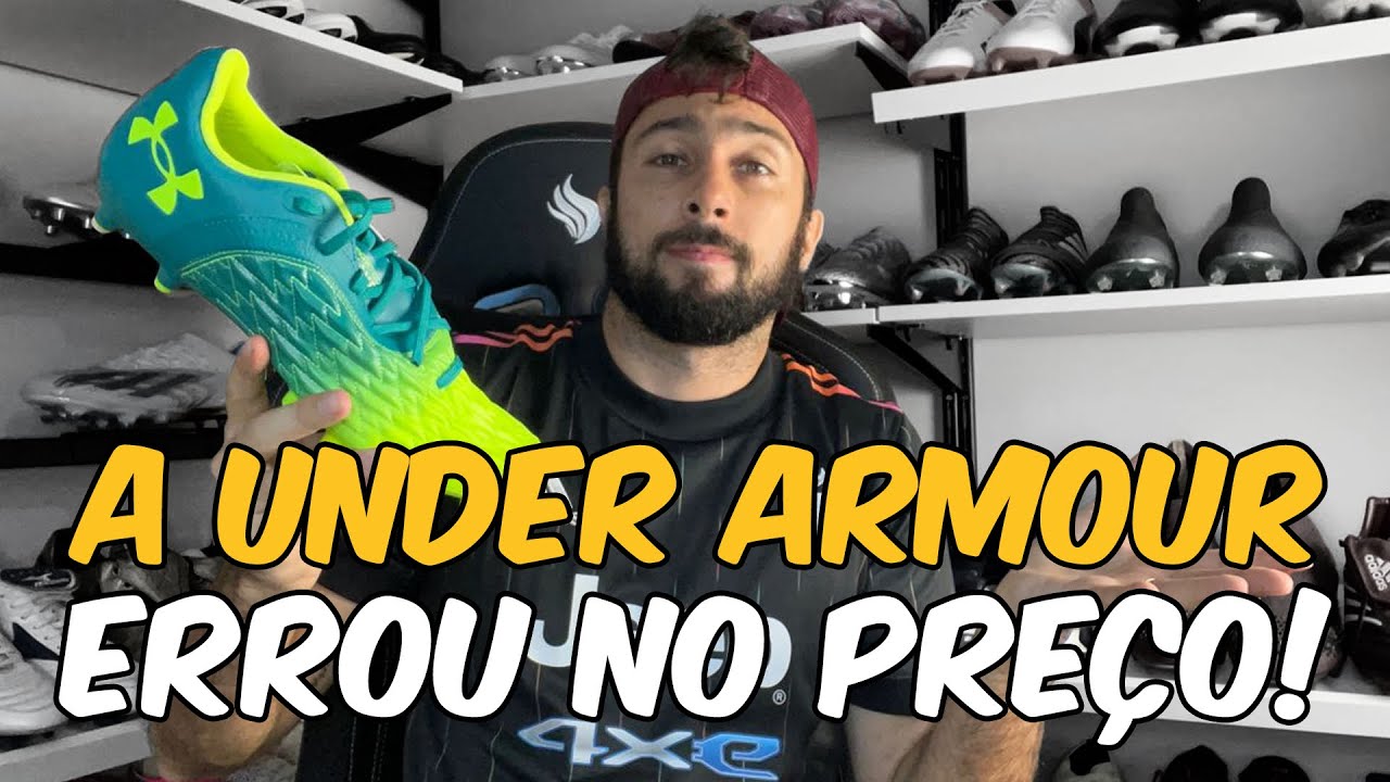 NÃO COMPRE ANTES DE VER ESSE VÍDEO! - Análise Under Armour Clone Magnetico Premier 2.0 FG