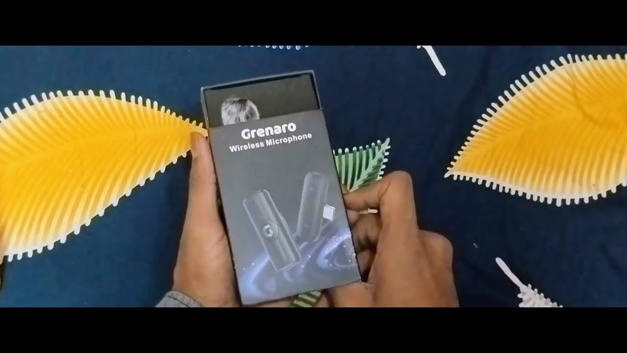 Unboxing Budget friendly Mic for YouTube Wireless, 3-Level Adjustable Noise Reduction Mic Wireless