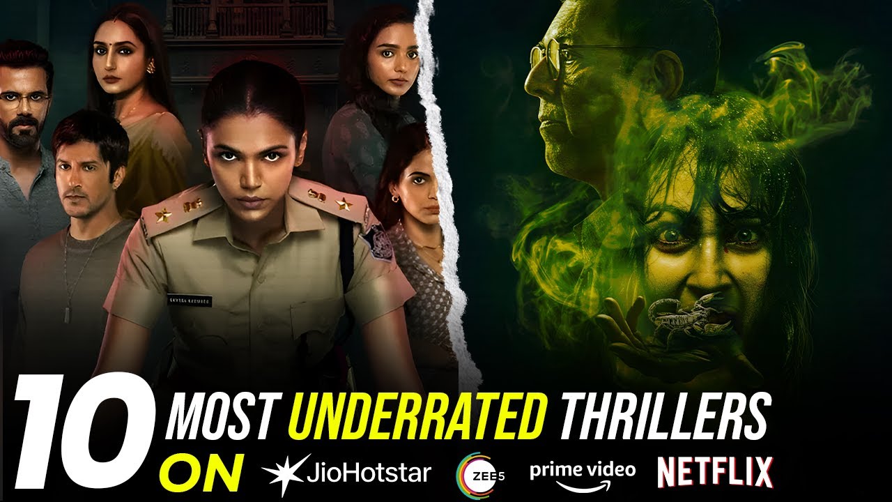 Top 10 Underrated Indian Thriller Web Series of 2025