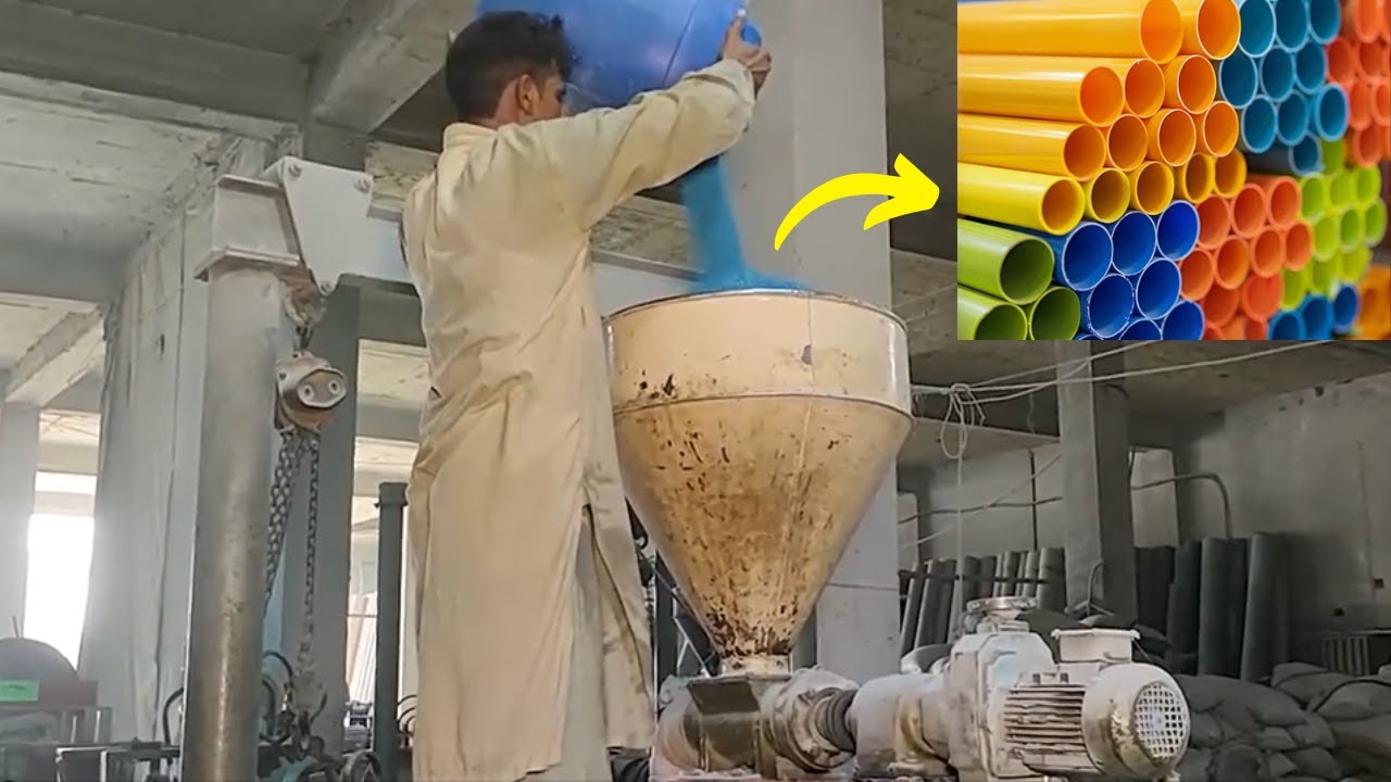 How to make PVC PIPE with Plastic Bottles | PART II | Million Bottles convert into PVC PIPE