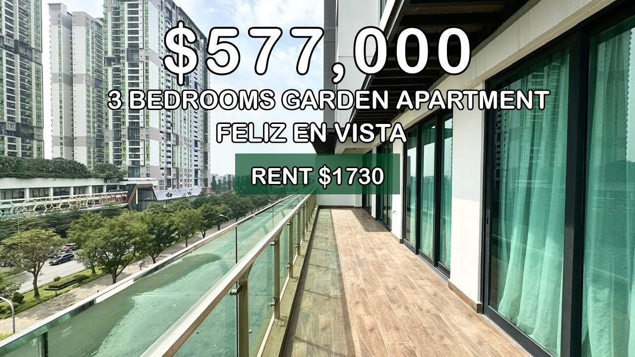 Bán căn hộ quận 2 |  Bán hoặc cho thuê căn hộ sân vườn 3 phòng ngủ – Feliz En Vista