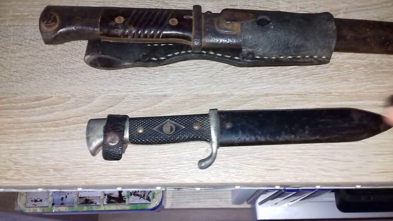 Collection de baïonnettes allemande WW1 et WW2