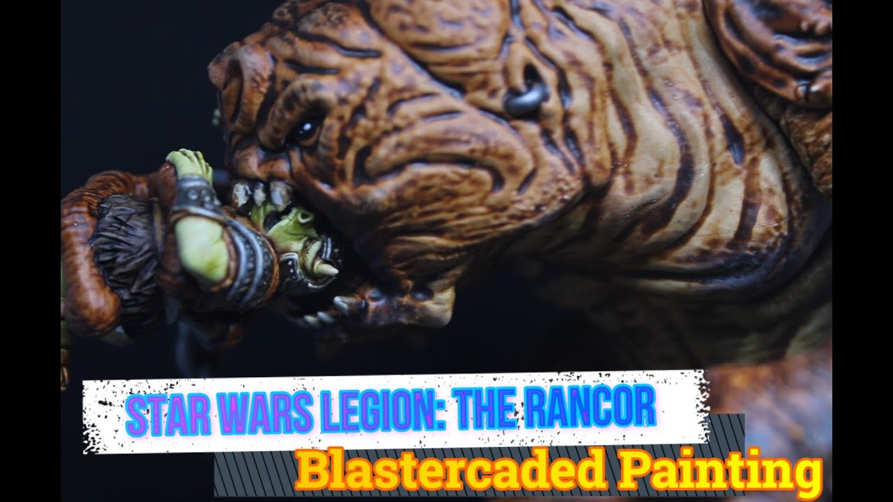 Painting Star Wars Legion: The Rancor