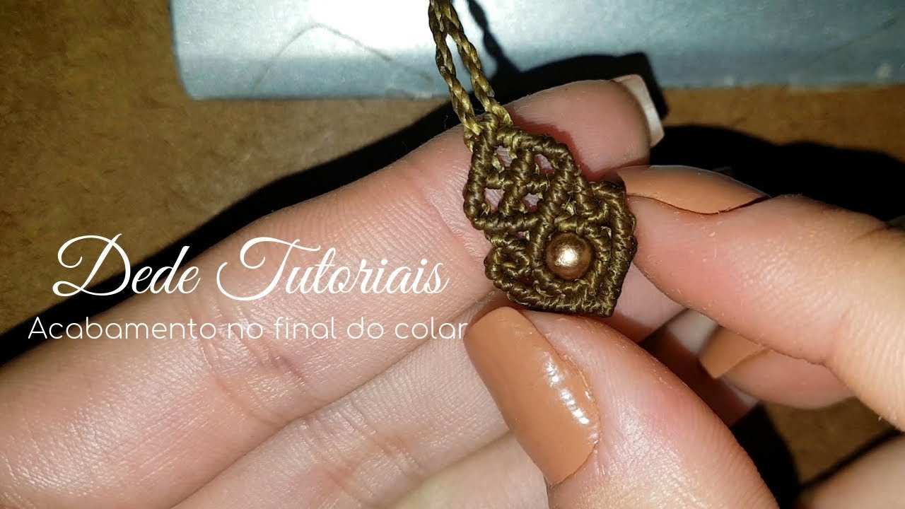 Dede Tutoriais | Como fazer um acabamento #203